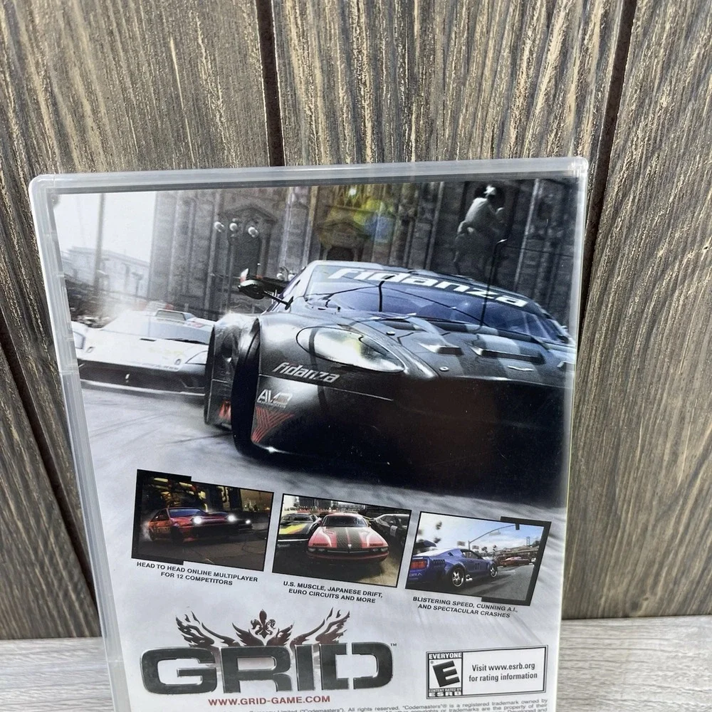 Xbox 360 Demo Disc (8/08 #86) Demos And Bonus Content - GRID - GRAW 2